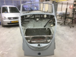 In epoxy gespoten.